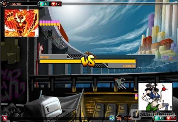 Screenshot Urban Rivals