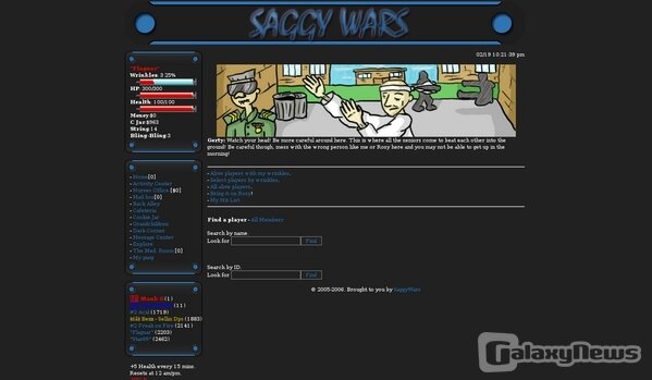 Screenshot Saggy Wars