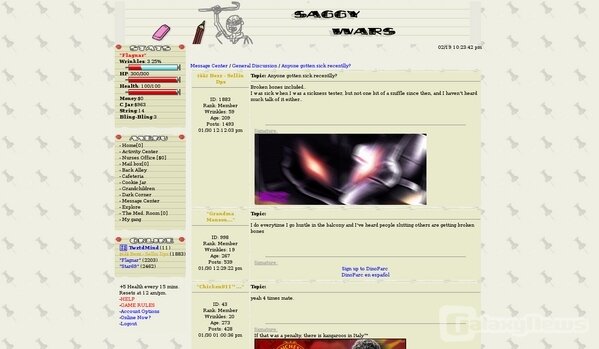 Screenshot Saggy Wars