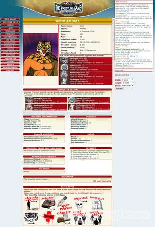 Screenshot The Wrestling Game