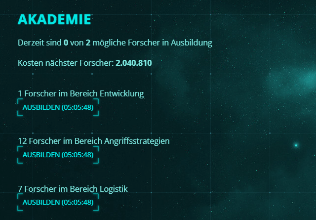 Screenshot Universe Dawn