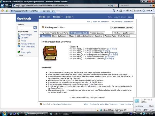 Screenshot Fantasyworld Hero