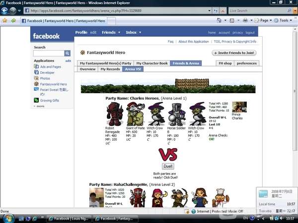 Screenshot Fantasyworld Hero