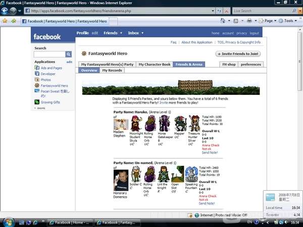 Screenshot Fantasyworld Hero