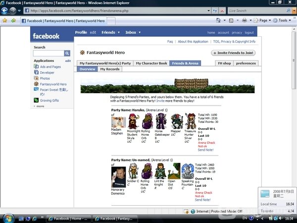 Screenshot Fantasyworld Hero