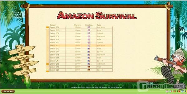 Screenshot Amazon-Survival