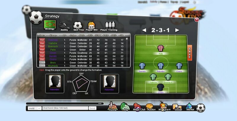 Screenshot Soccer Viva