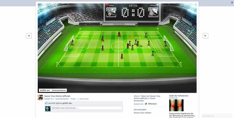 Screenshot Soccer Viva