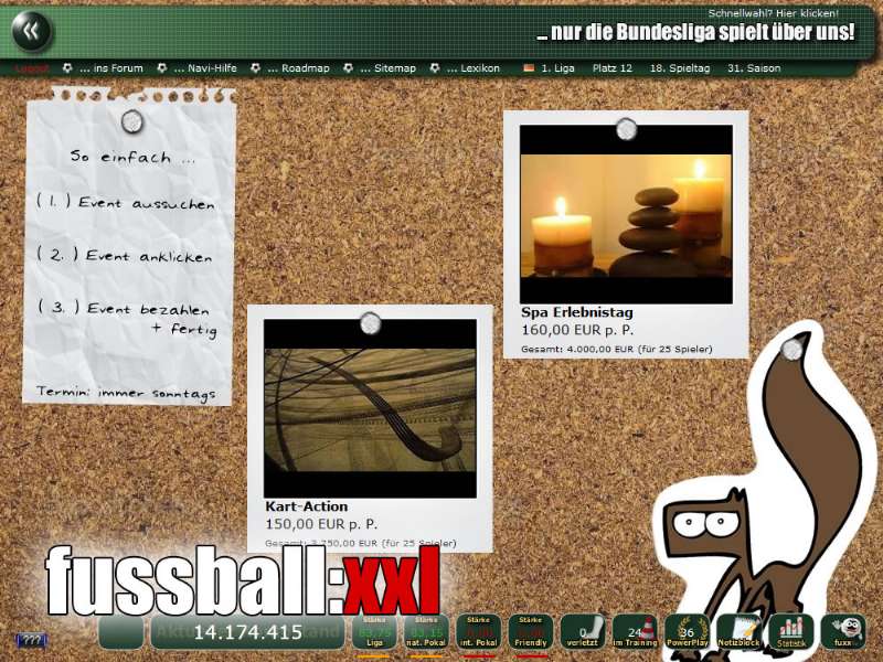 Screenshot fussball:xxl