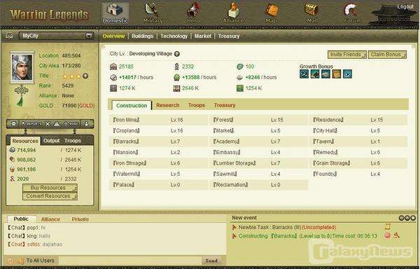 Screenshot Warrior Legends