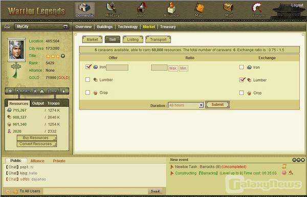 Screenshot Warrior Legends