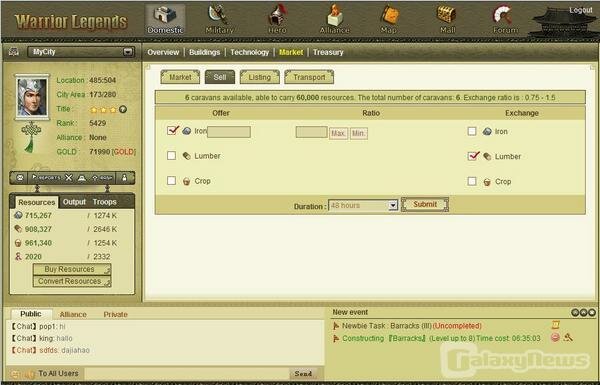 Screenshot Warrior Legends