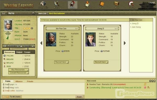 Screenshot Warrior Legends