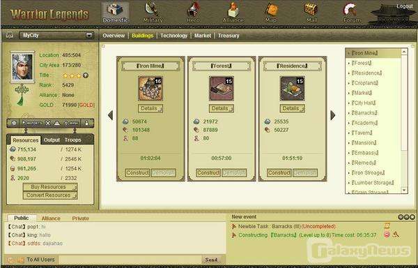 Screenshot Warrior Legends