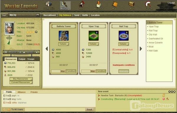 Screenshot Warrior Legends