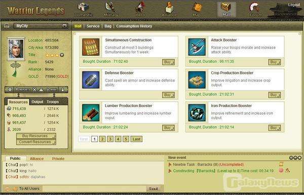 Screenshot Warrior Legends