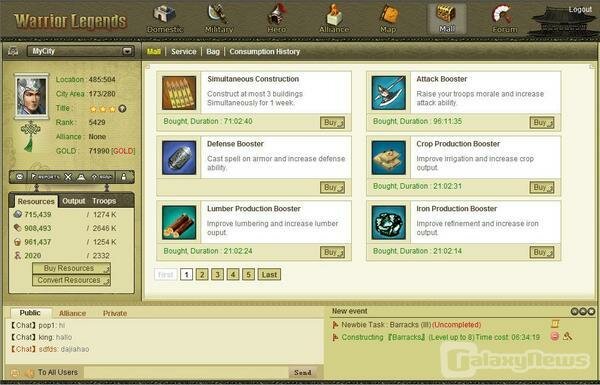 Screenshot Warrior Legends