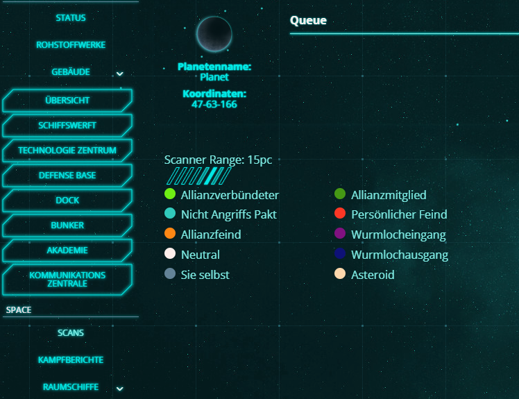 Screenshot Universe Dawn