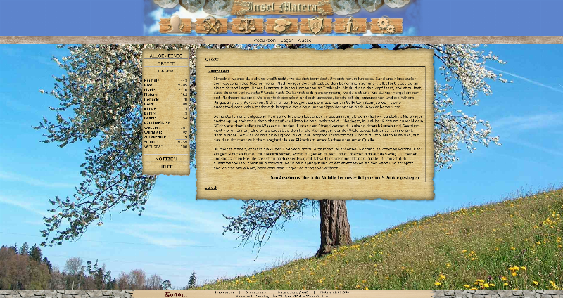 Screenshot Insel-Matera