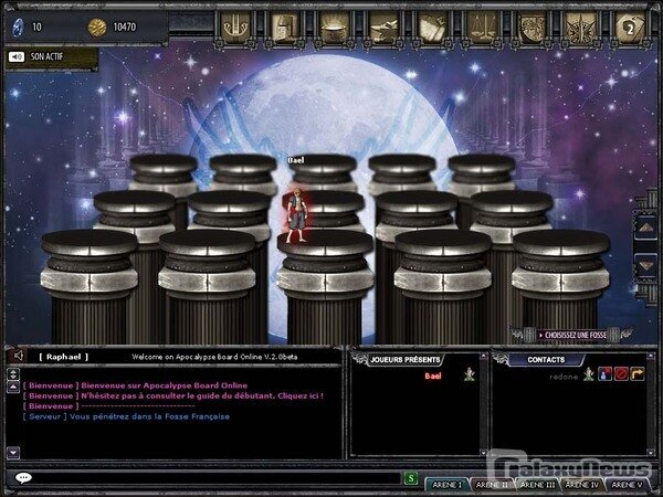 Screenshot Apocalypse Board Online