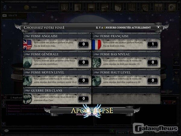 Screenshot Apocalypse Board Online