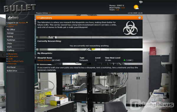 Screenshot BulletDrive