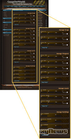 Screenshot GangsterWorld