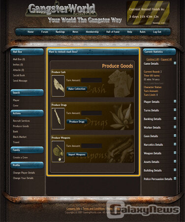 Screenshot GangsterWorld