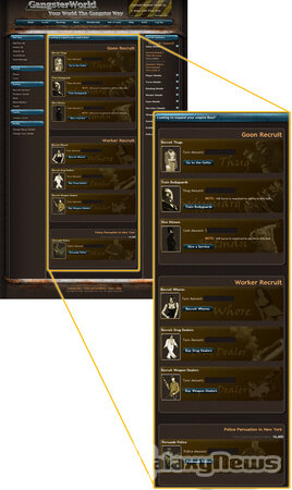 Screenshot GangsterWorld