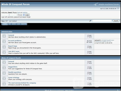 Screenshot Winds Of Conquest