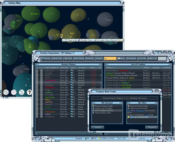 Screenshot Cosmic Supremacy