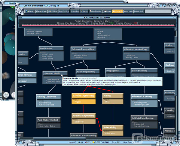 Screenshot Cosmic Supremacy