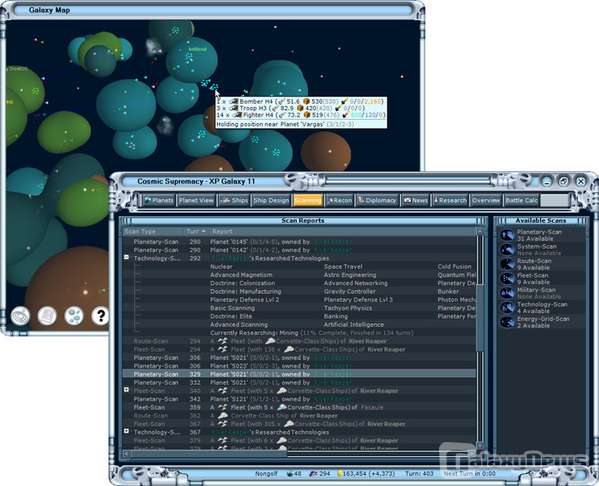 Screenshot Cosmic Supremacy