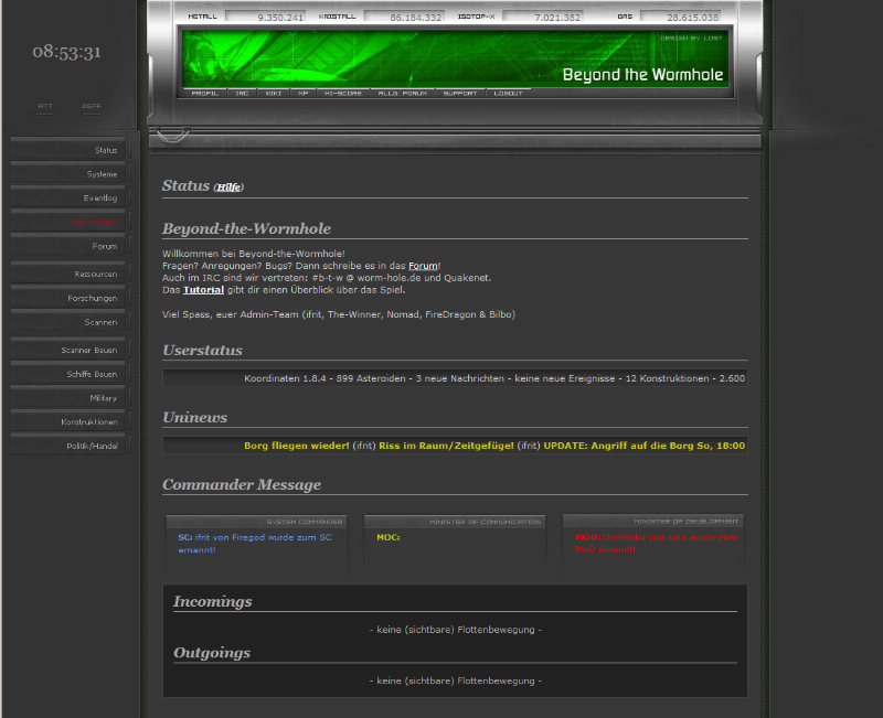 Screenshot Beyond the Wormhole