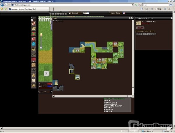 Screenshot Legendary Voyage