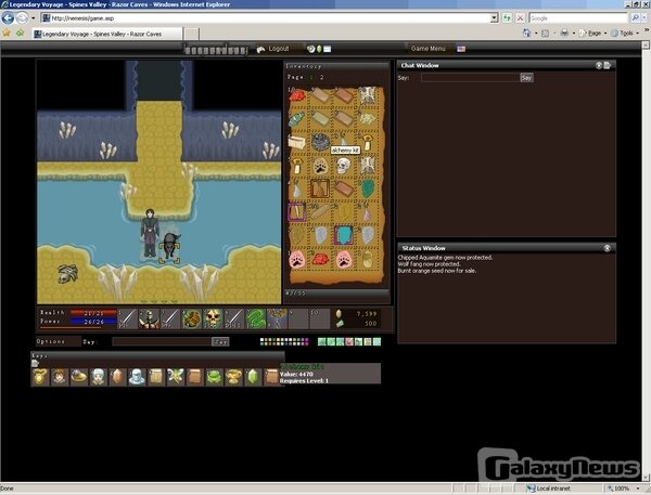 Screenshot Legendary Voyage