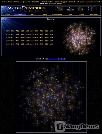 Screenshot Astro Empires