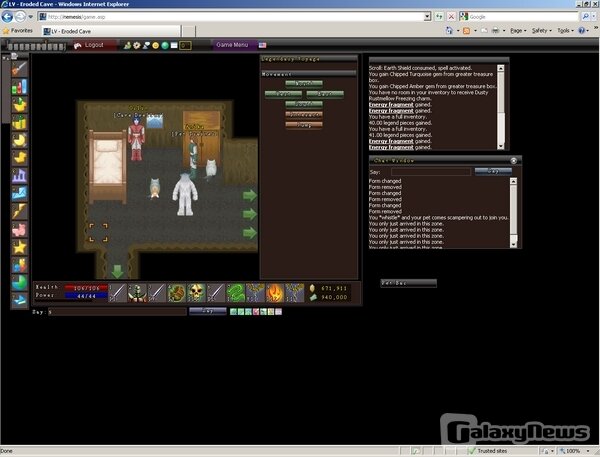 Screenshot Legendary Voyage