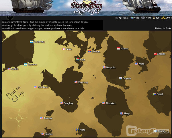 Screenshot Pirates Glory