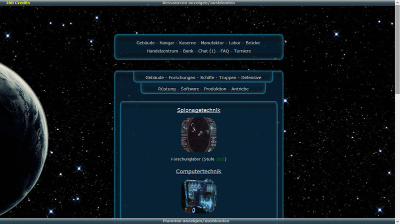 Screenshot Galactic Paradise