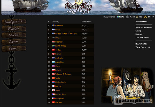 Screenshot Pirates Glory