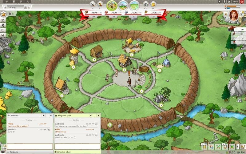 Screenshot Travian Kingdoms