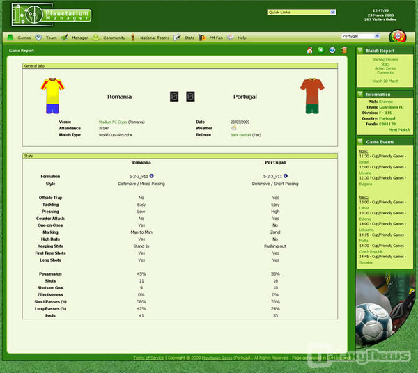 Screenshot Planetarium Manager