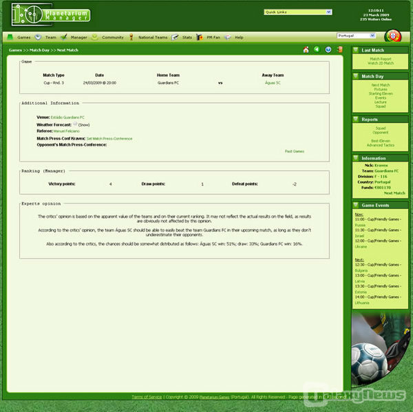 Screenshot Planetarium Manager