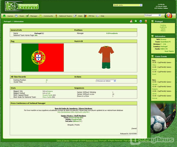 Screenshot Planetarium Manager