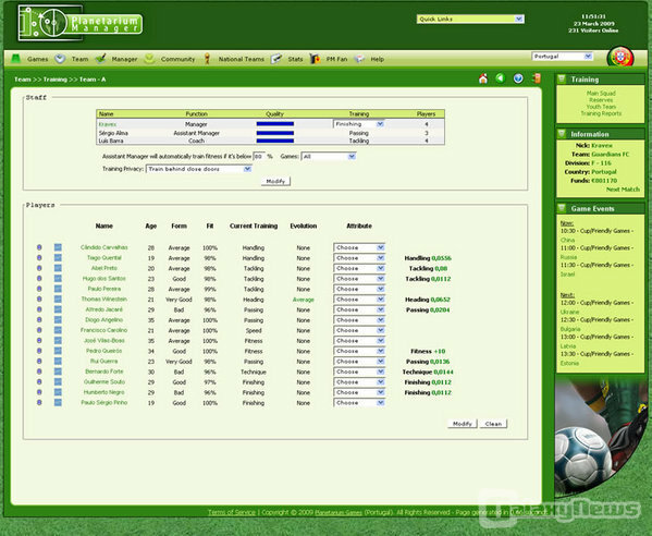Screenshot Planetarium Manager