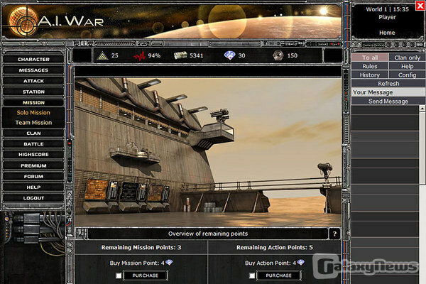 Screenshot A.I. War