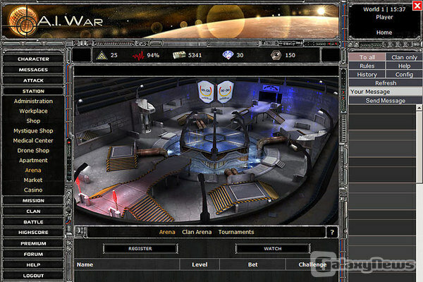 Screenshot A.I. War