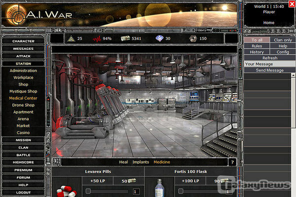Screenshot A.I. War