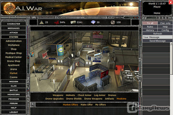 Screenshot A.I. War